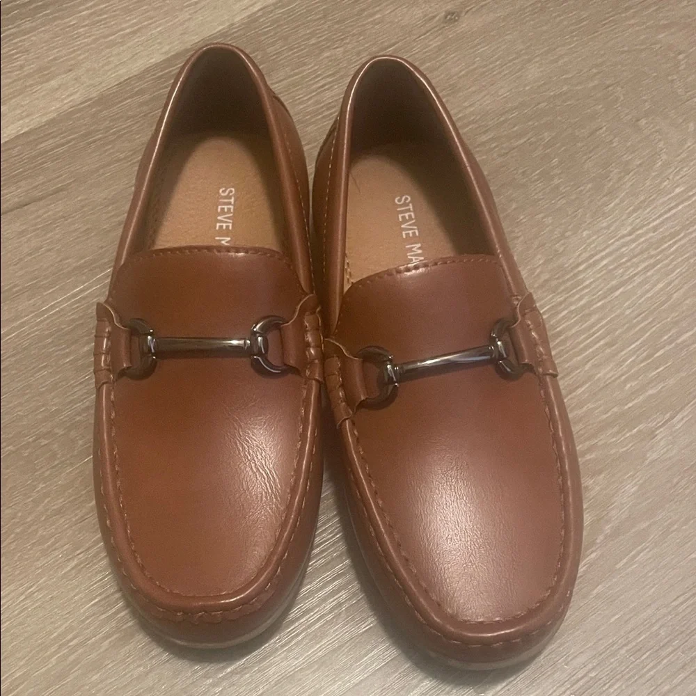 Steve Madden Kids Brown Dress Loafers
